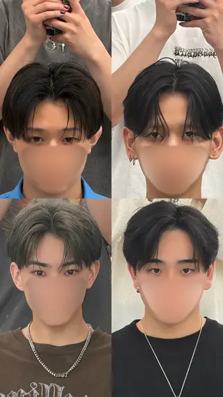 ショート フジイ カナウのヘアスタイル