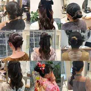 ヘアアレンジ 暖色カラー/ 透明感カラー/セイナのヘアスタイル