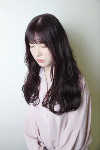 ロング カラー 土居 正季のヘアスタイル