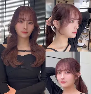 ミディアム カラー 🌫️大人韓国ヘア 🌫️naoyaのヘアスタイル