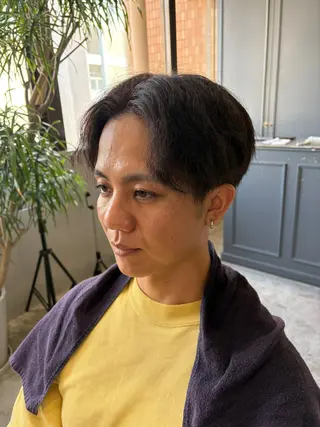 カラー メンズ HANGOUT /松本大輝のヘアスタイル