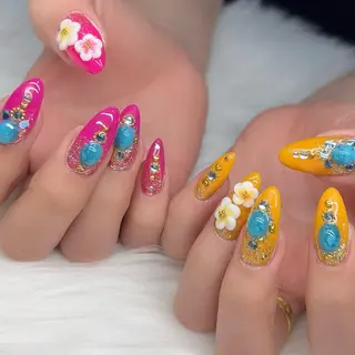 ネイル 【Yappy🌈】 💖P-tanaのネイルデザイン