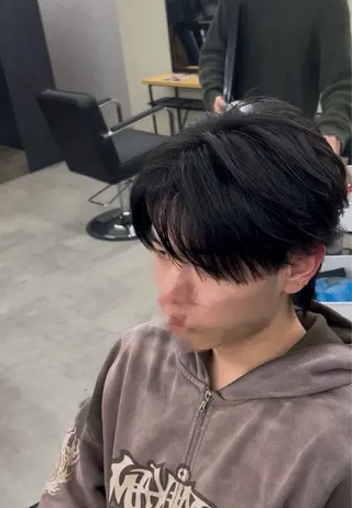 ショート カラー パーマ メンズ キッズ 【横浜メンズ特化】 💥りょうま💥のヘアスタイル