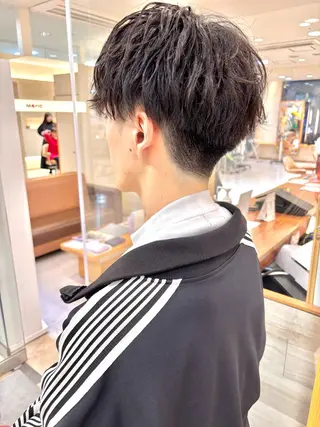 ショート パーマ メンズ メンズショート/ メンズパーマ藤森のヘアスタイル