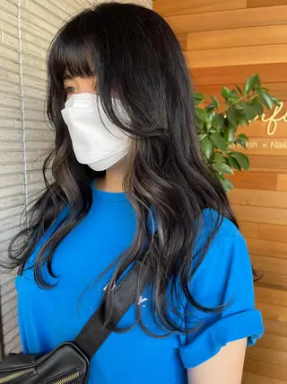 ロング カラー 【AMANEQ】 yuka🦋のヘアスタイル
