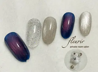 ネイル フルリール 【プライベートサロンのネイルデザイン