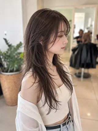 ロング 金子 直樹のヘアスタイル