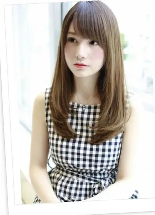 ロング 🇰🇷韓国風艶髪✨ 髪質改善 倉岡しおんのヘアスタイル