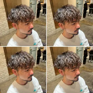 パーマ メンズ メンズパーマ特化 望月謙二郎のヘアスタイル