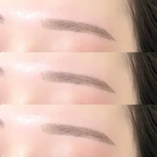 アイブロウ 束感まつげ/透明感眉 🎀 haru 🤍のマツエク・マツパデザイン
