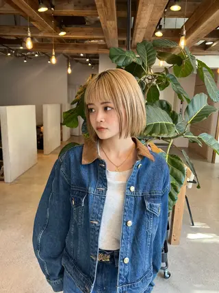 ショート 松井 涼馬のヘアスタイル