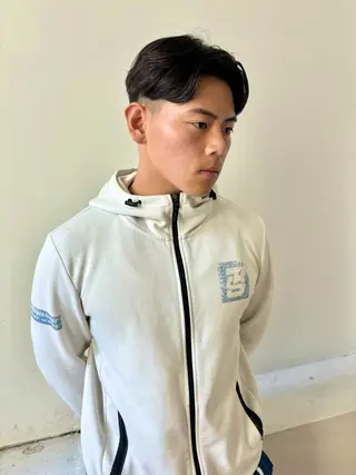 ショート メンズ men's/perm colorDaijuのヘアスタイル