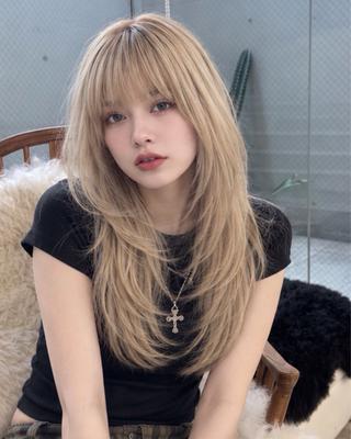 ロング pia 薬院のヘアスタイル