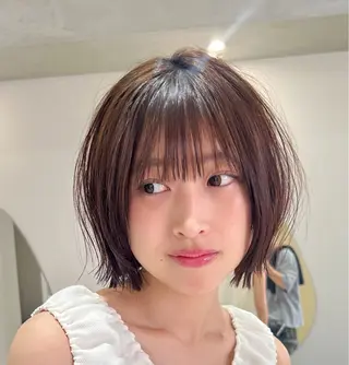 ショート ヘッドスパ/縮毛矯正 /横山陸人のヘアスタイル