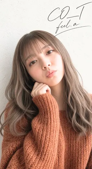 ロング 石沢 知康のヘアスタイル