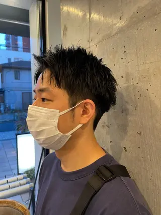 ショート 池袋西口徒歩10秒 EBINAメンズ特化のヘアスタイル