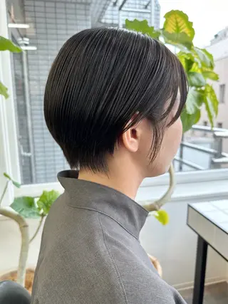 ショート カラー MOE /Zina横浜2ndのヘアスタイル