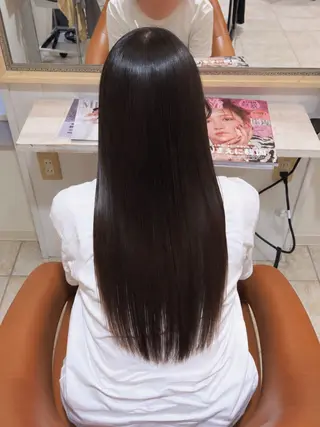 ロング 隈井 鈴のヘアスタイル
