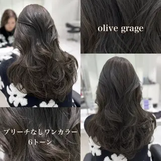 カラー 🩶透明感ダブル カラー🩶 maoのヘアスタイル
