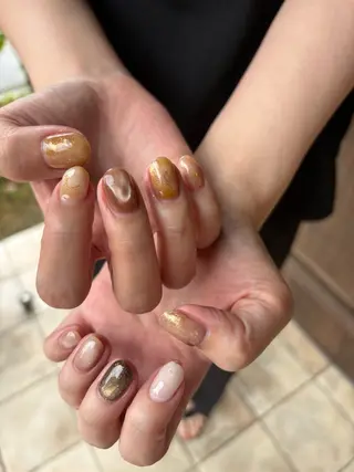 ネイル 甲斐市自宅サロン 🧸prunelleのネイルデザイン