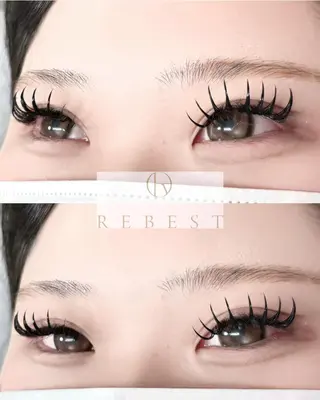 マツエク・マツパ REBEST天王寺 eye🩵Maayaのマツエク・マツパデザイン