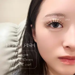 マツエク・マツパ suu⟡HINAKO |パリエク|マツエクのマツエク・マツパデザイン
