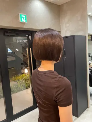 ミディアム la fith hinaのヘアスタイル