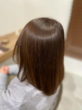 ミディアム カラー 星 翔のヘアスタイル