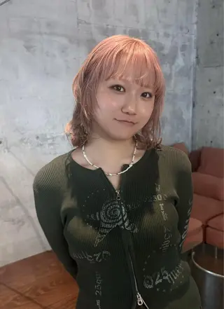 ミディアム カラー 【sica】 チナのヘアスタイル