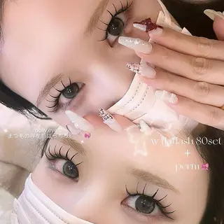 マツエク・マツパ ⟡.·アイリスト yuna🎀🤍のマツエク・マツパデザイン