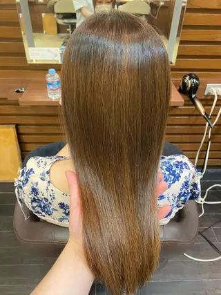 セミロング 髪質改善/レイヤー カット手塚奨のヘアスタイル
