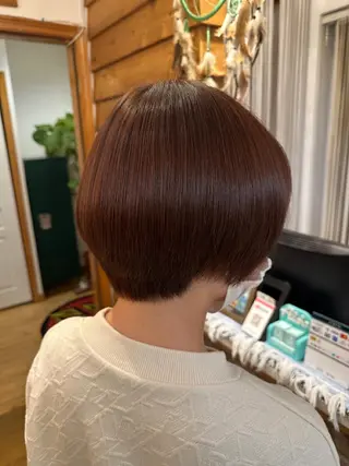ショート カラー 濱田 和輝のヘアスタイル