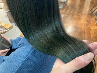 ロング カラー 縮毛矯正&髪質改善 ⭐️OGUのヘアスタイル