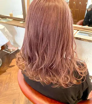 セミロング カラー 🌈🌸あおき みちる🌟💗のヘアスタイル