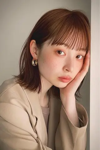 ミディアム 【透明感カラー】💠 TETSUのヘアスタイル