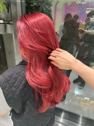 セミロング カラー パーマ ヘアアレンジ メンズ キッズ ネイル マツエク・マツパ アイブロウ KANAMI 🌏のヘアスタイル