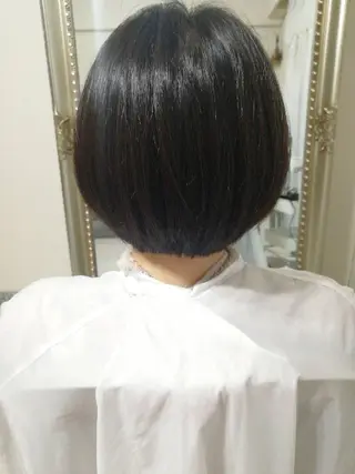 ショート カラー ヘアアレンジ See by merのマツエク・マツパデザイン