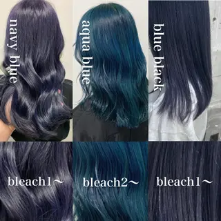 セミロング カラー 抜け感レイヤー︴ ニュアンスカラーのヘアスタイル