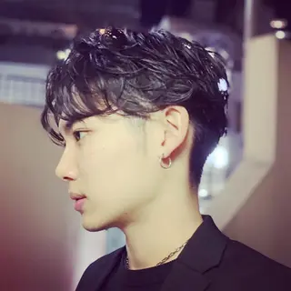 ミディアム ガンバレ原田 航海のヘアスタイル