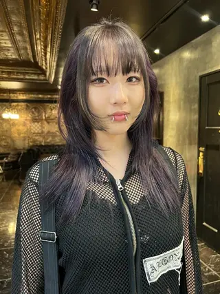 ロング カラー 圧倒的デザイン力 店長🎨RENAのヘアスタイル
