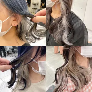 ロング カラー *モデル募集🤍横浜 透明感カラー🫧のヘアスタイル