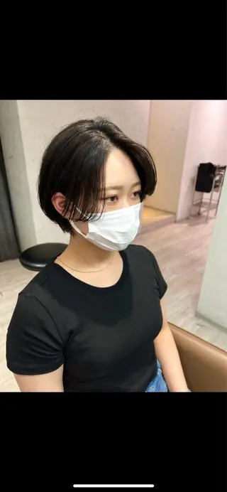 ショート メンズ特化 刈り上げない/金井のヘアスタイル