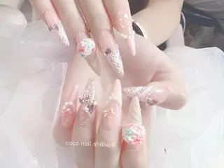 ネイル CoCo Nail 長さ出し専門店のネイルデザイン