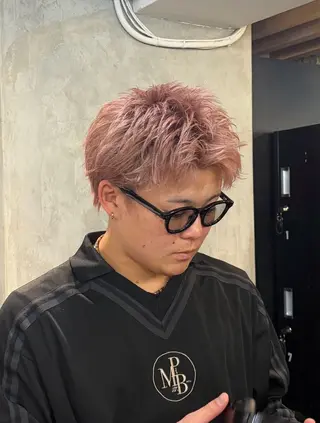メンズ ハイトーン💖 etsukiのヘアスタイル