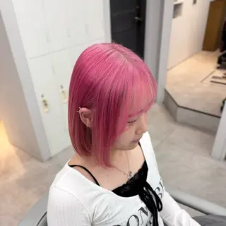 ミディアム カラー 🌙小林春月/新宿/ 美髪/ハイトーン🌙のヘアスタイル