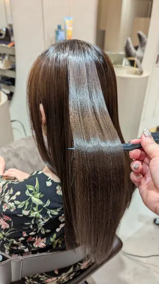 ロング カラー いずみ こずえのヘアスタイル