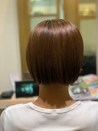 ショート カラー 北川 拓也のヘアスタイル