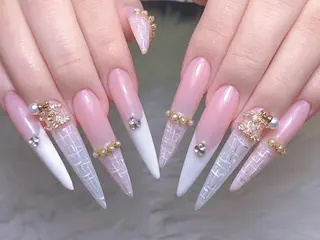 ネイル 💕リリチップ 長持ち得意🩷のネイルデザイン