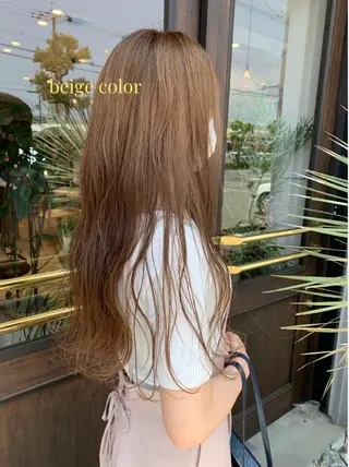 ミディアム ヘアアレンジ 比嘉 千咲のヘアスタイル