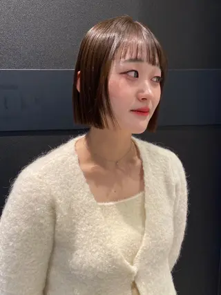 ショート カラー パーマ mai / linoah˚✧のヘアスタイル